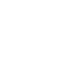 Symbol of one person separated from a group of four other people by a barrier